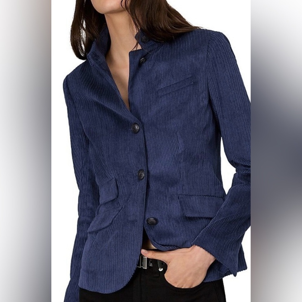 rag & bone, Navy Cord Blazer 
Size 10
New with tags